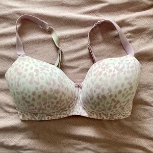 Bravado designs watercolor purple buttercup nursing bra 34 DDD/F